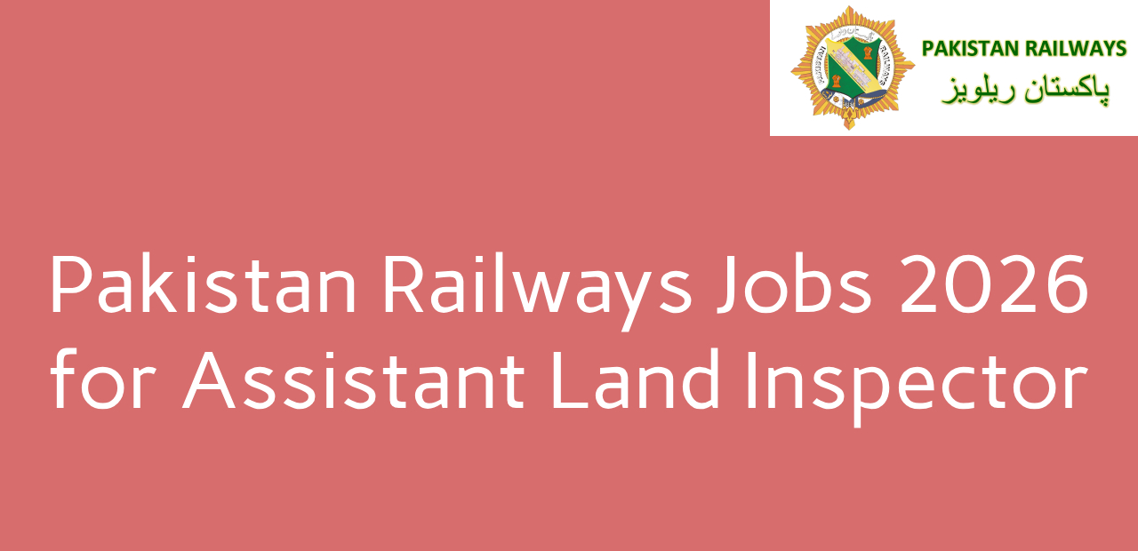 pakistan railways jobs 2026